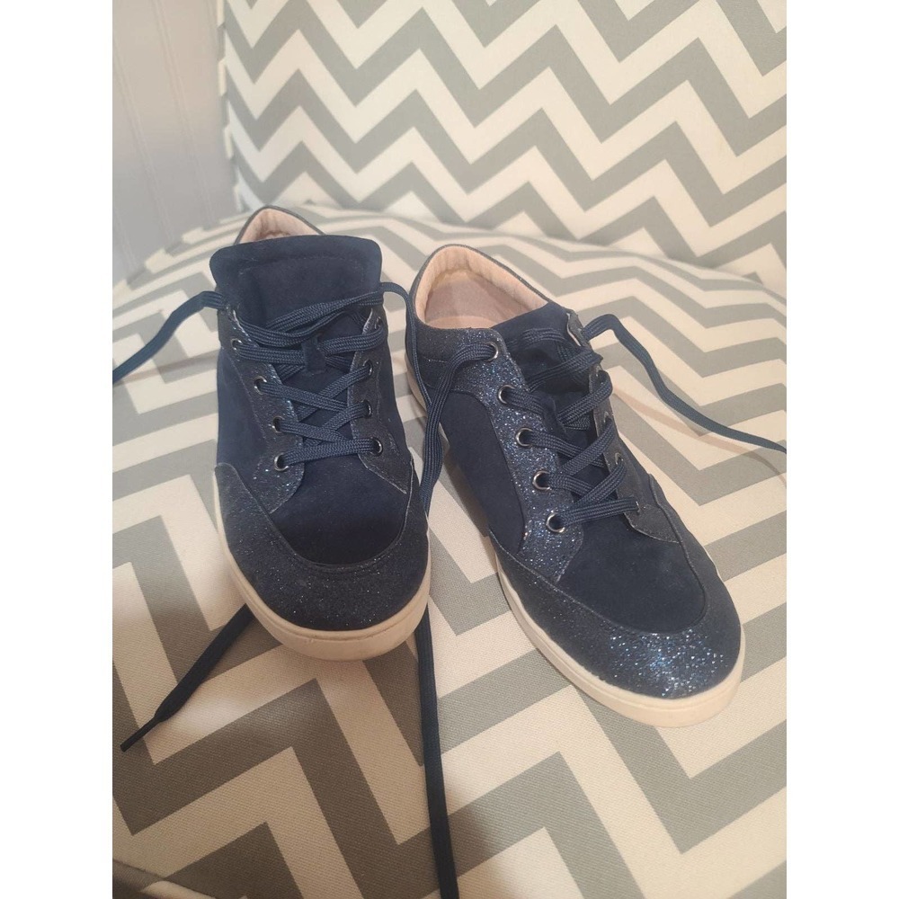 Antonio Melani blue sparkle shoes size 7